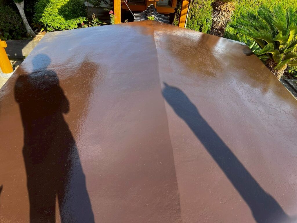 大木町　寺トイレ　屋上防水　完工 (6)